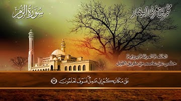 ٣٩ سورة(الزمر) الشيخ محمد بن مغربي البيطار
