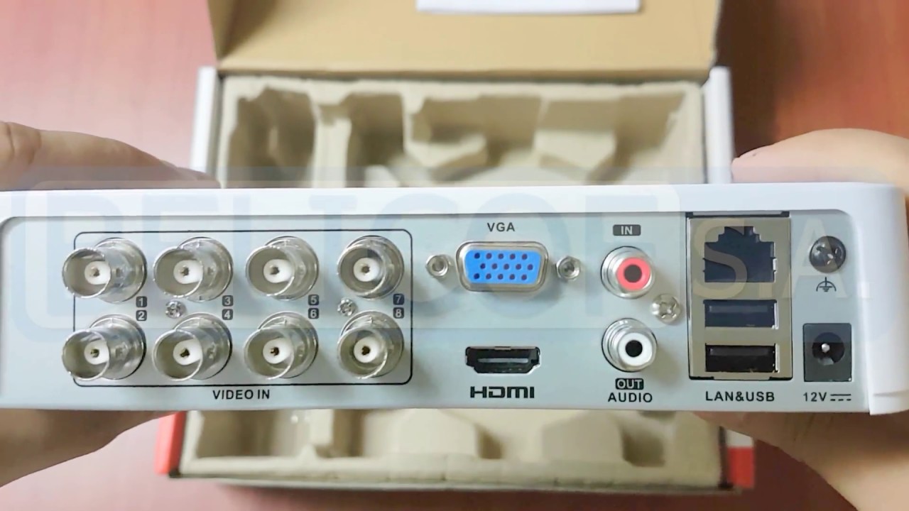 Desempaquetando Dvr Hikvision Ds 7108hghi F1 7p Youtube