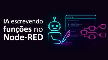 IA escrevendo funções no Node-RED! Grátis! 🤖💡