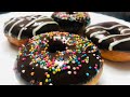 Easy Donuts Recipe | Eggless & Without Oven | Chocolate Donut Recipe | How to make Homemade Doughnut