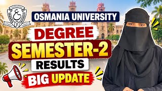 Details DEGREE 2nd SEMESTER RESULTS BIG UPDATE | DEGREE 2026 RESULT | OSMANIA UNIVERSITY | @LearnwithSahera News