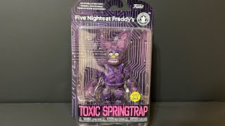 Unboxing FNAF toy: Special Delivery - Toxic Springtrap (Glows in the dark)
