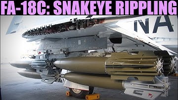 FA-18C Hornet: Snakeye High Drag Ripple Bombing Tutorial | DCS WORLD