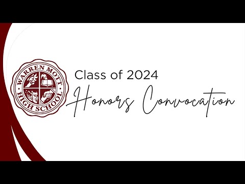 Warren Mott High School 2024 Honors Convocation