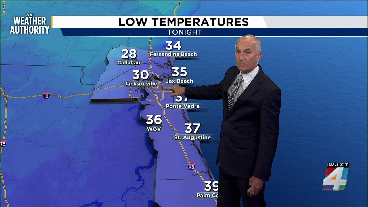 Freezing temperatures, Wind Chill Friday morning - YouTube
