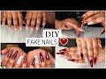 DIY FAKE Nails at HOME NO ACRYLIC Under $20 | Beginner Friendly | Simone Chanel