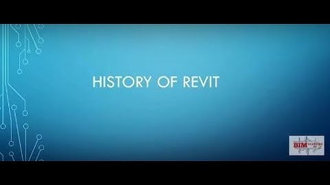 History of Revit  || BIM Learning4U