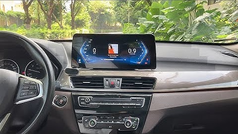 How to install Carplay Screen For BMW X1 F48 EVO | Android Auto radio | Ugode Car Android Screen