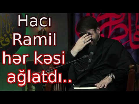 Haci Ramil Xanim Zəhradan danışıb hər kəsi ağlatdı - Əyyami Fatimə 2022