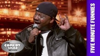 Aries Spears⎢Heat (1995 Film) Is the Best Movie Of All Time!⎢Shaq's Five Minute Funnies⎢Comedy Shaq