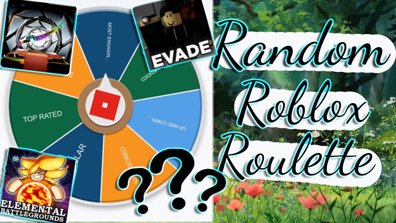 Roblox Games!  Spin the Wheel - Random Picker