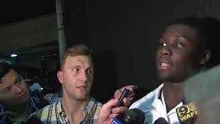 FULL SOUND | LSU Center Lloyd Cushenberry discusses loss to Florida