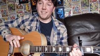 Video thumbnail of "Gerry Cinnamon fickle mcselfish guitar lesson"