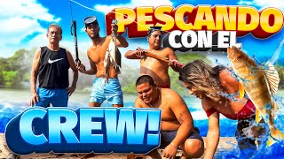 🔥 UN DÍA DE PESCA CON EL CREW 🔥