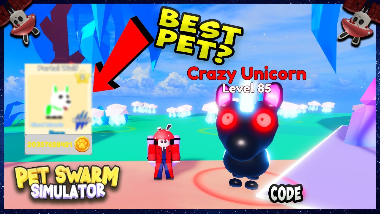 I Unlocked The Best World And Got A Mythic Pet Alpha Pet Swarm Simulator Roblox New Code Youtube