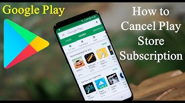 How to Cancel a Subscription on Google Play Store | Google Play subscription Cancel kaise karain