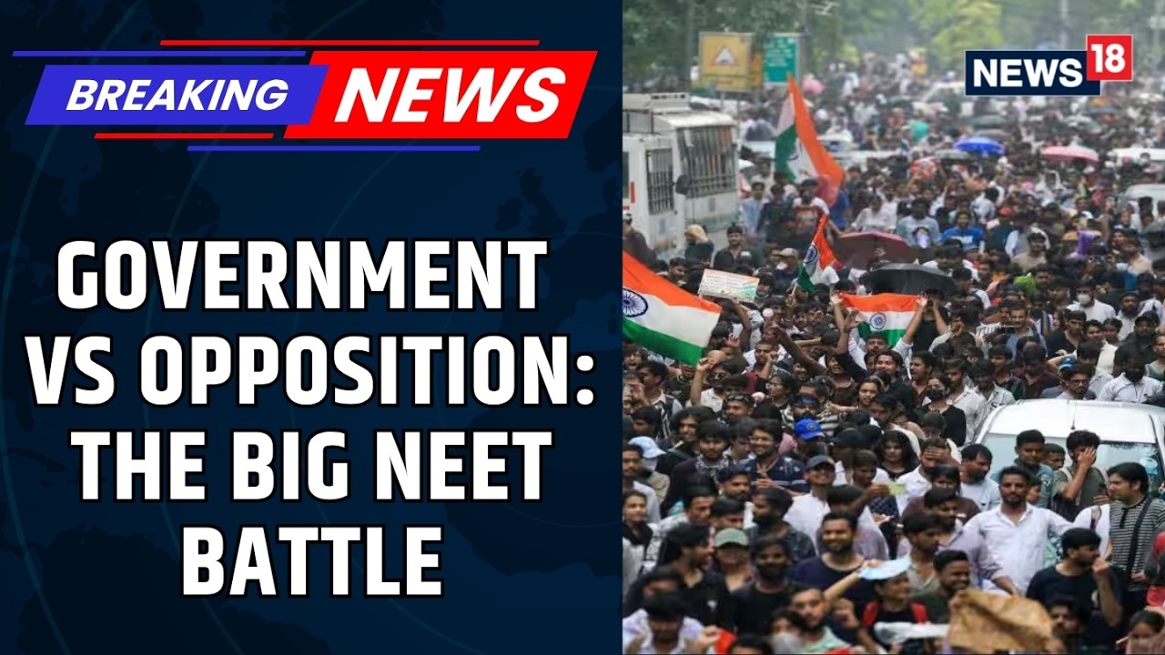 NEET Paper Leak Controversy: Opposition Demands vs Government Response
