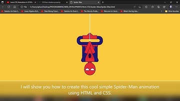Spider-Man Animation HTML/CSS Tutorial