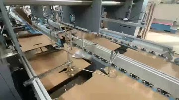 Rolam 1450PC Corrugated Crash Lock Bottom Box Folder Gluer