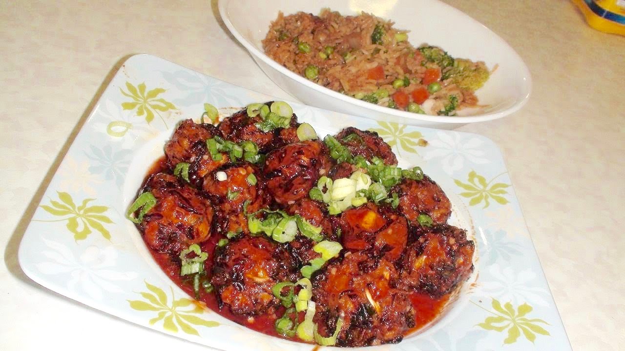 Vegetable Manchurian Recipe Video - Indo Chinese Fusion Recipes by Bhavna | Bhavna