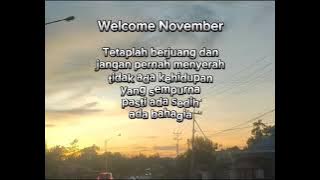 Selamat Datang Bulan November || Kata-kata Awal Bulan || Story WA 30 detik