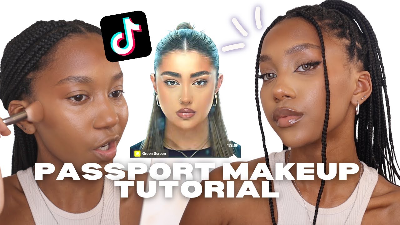 vanter bælte Bygge videre på the PERFECT passport makeup tutorial for dark skin (ft 2dadoll) - YouTube