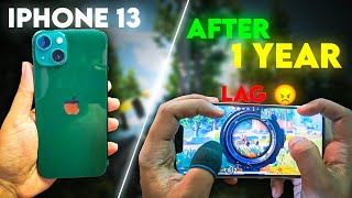 Iphone 13  1 year gaming review | iphone 13 problems after update | iphone 13 for bgmi pubg