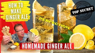 How to Make Ginger Ale - The Only Ginger Ale Recipe You Will Ever Need - Homemade Ginger Ale