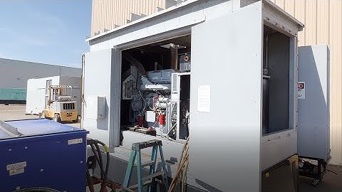 Load Testing A Detroit Diesel 300 kW Generator