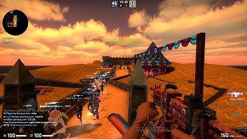 CSGO ZOMBIE ESCAPE ze_crashbandicoot_p3 All Stage On Ghostcap