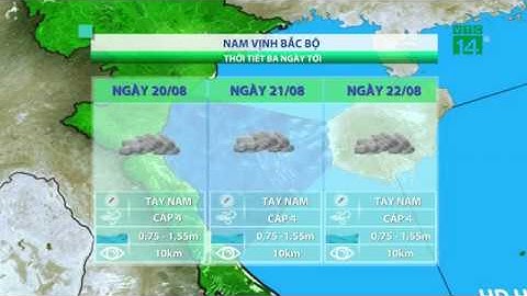 Thời tiết biển 19/08/2019: Đề phòng lốc xoáy trên vùng biển Đông| VTC14