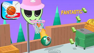 Bounce Dunk ​- All Levels Gameplay Android,ios (Part 53)