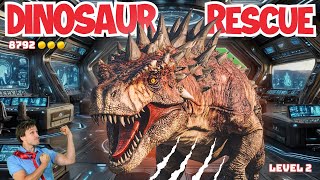 🦖 Dinosaur Space Rescue Brain Break | Kids Dinosaur Run Adventure & Fitness Exercises
