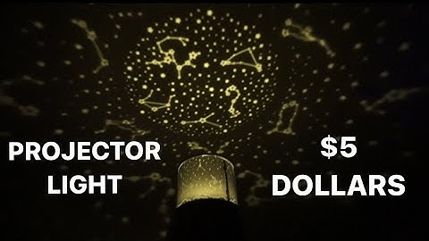 PROJECTOR LIGHT | 5 DOLLARS | UNBOXING | GOOD BUY OR NO? | RnR