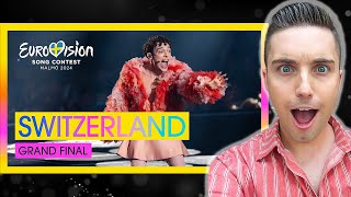 Nemo - The Code (LIVE) | Eurovision 2024 Winner | GRAND FINALE REACTION