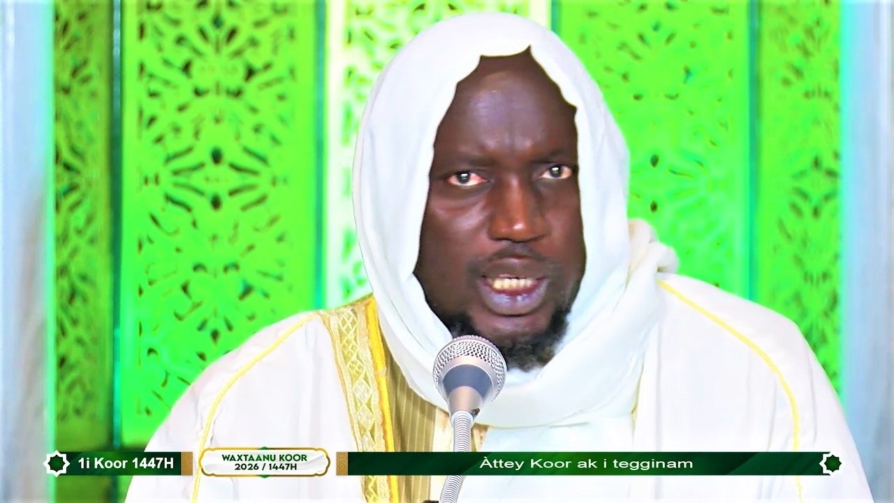 Grande Mosquée de Touba - Waxtaanu Koor 2026 / Jeune du ramadan: Disposition et regle de bienséance