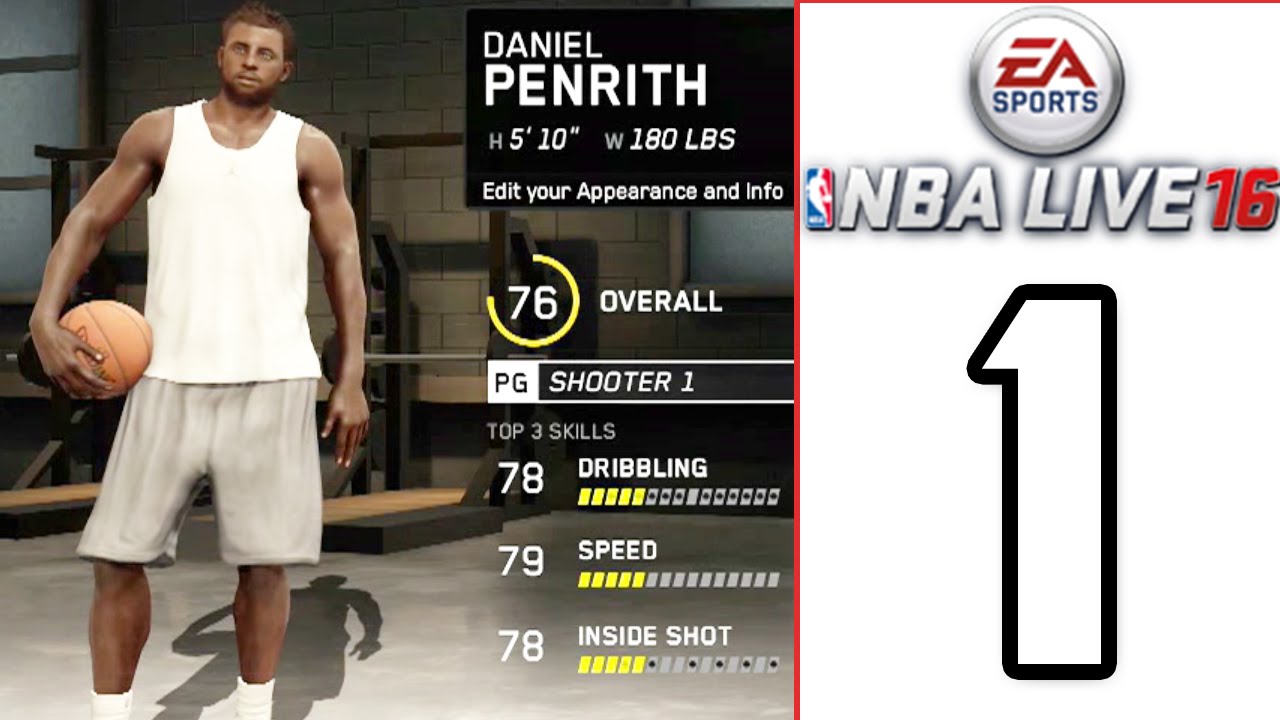 NBA Live 16 Rising Star Part 1 - Rookie Showcase Match (Xbox One Gameplay)