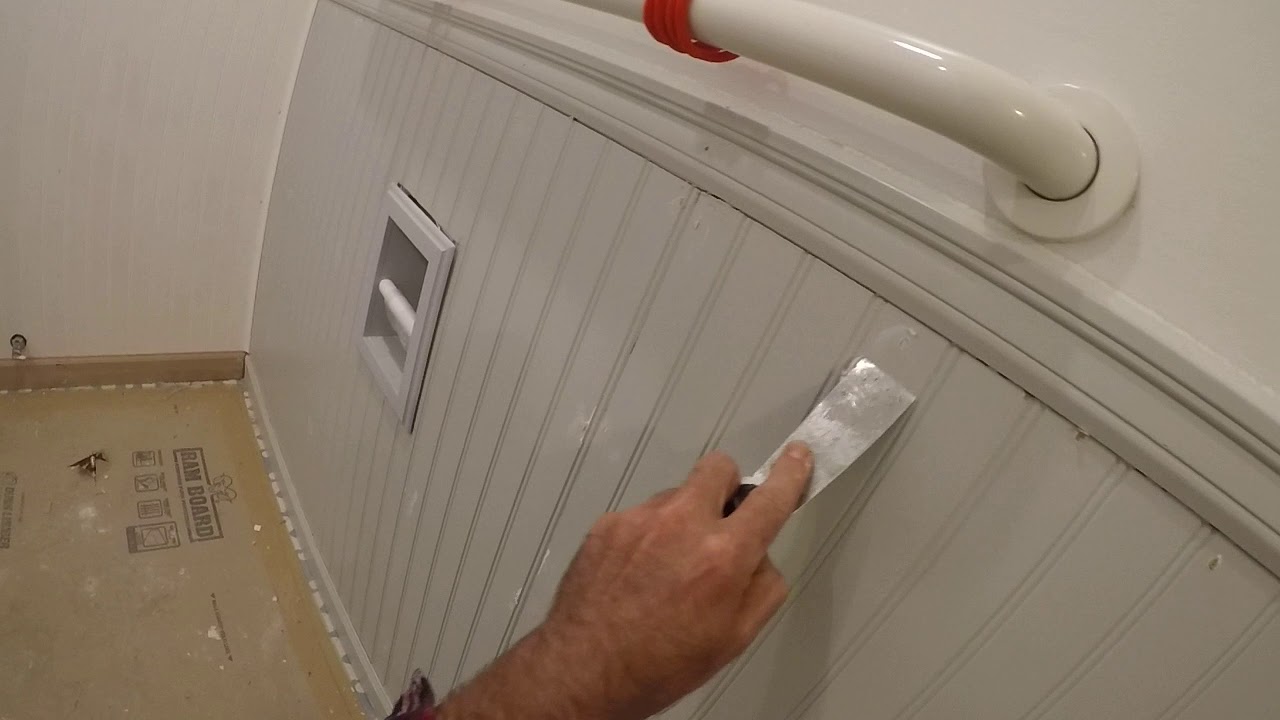 Remodeling Right The First Time Bathroom 1 How to Spackle YouTube