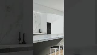 Electrodomésticos integrados en cocinas modernas ✨ Diseño limpio y elegante