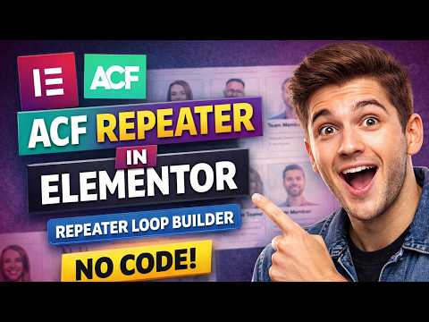How to Display ACF Repeater Fields in Elementor (No Code) | Repeater Loop Builder