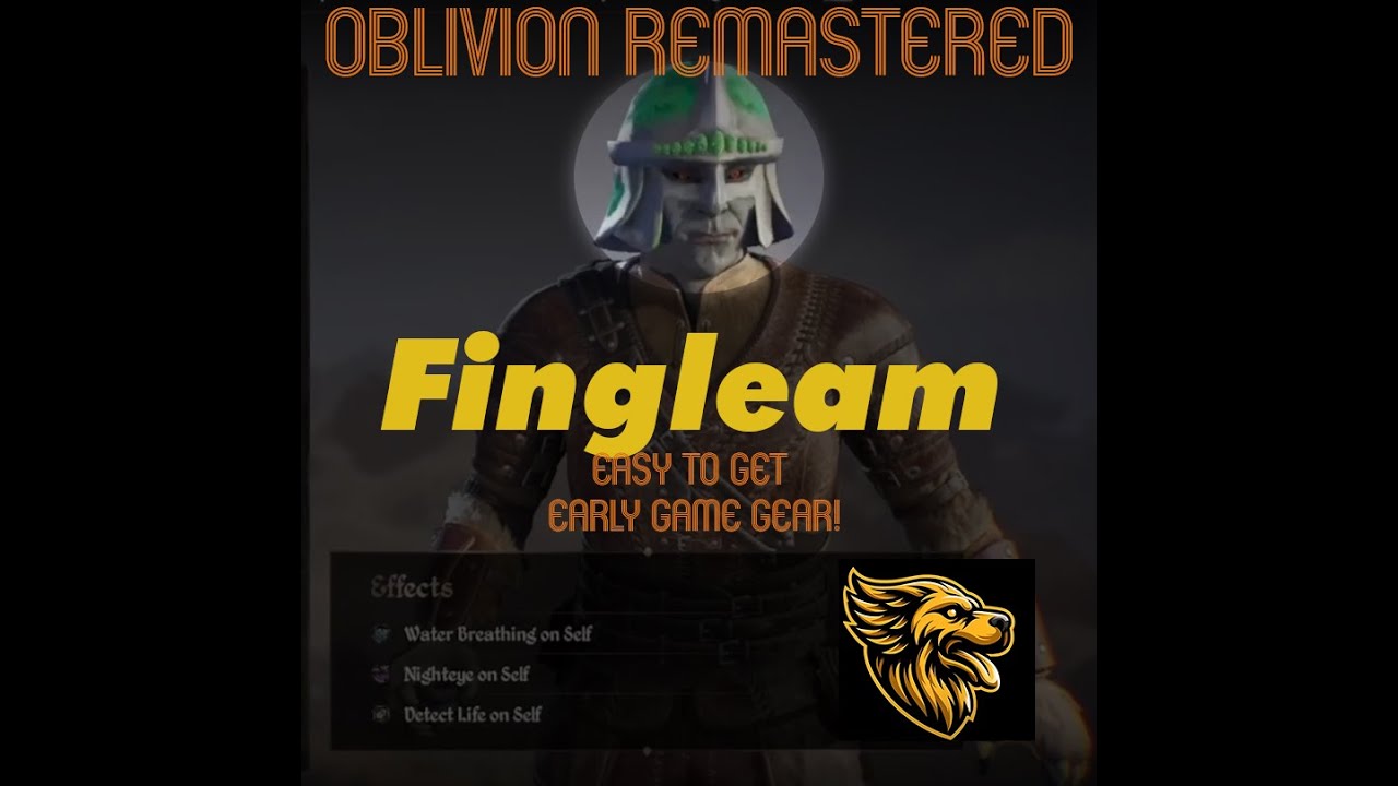 Oblivion Remastered: One of the most useful starter items, Fingleam!