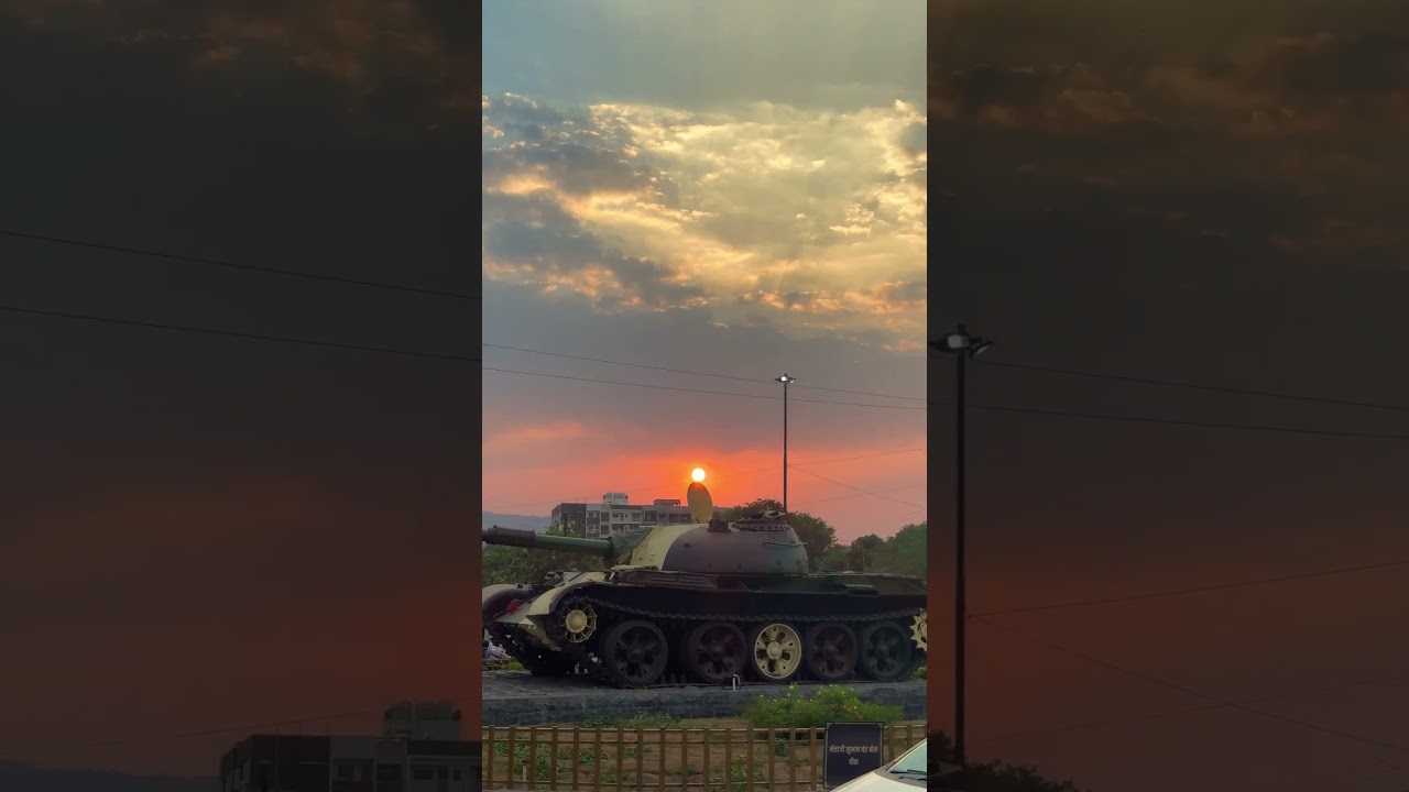 Beautiful Evening View of Satara City | Sunset, Streets & Lights