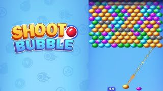 Shoot Bubble - Pop Bubbles - Level 34 to 57 - Gameplay #live @oldgaming2000