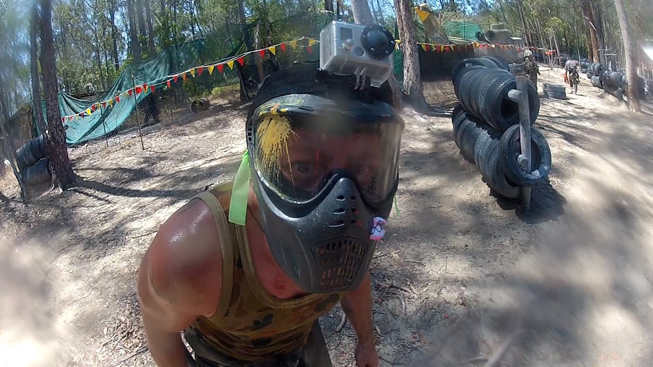 Paintball "The Hunted" Skirmish Gold Coast YouTube