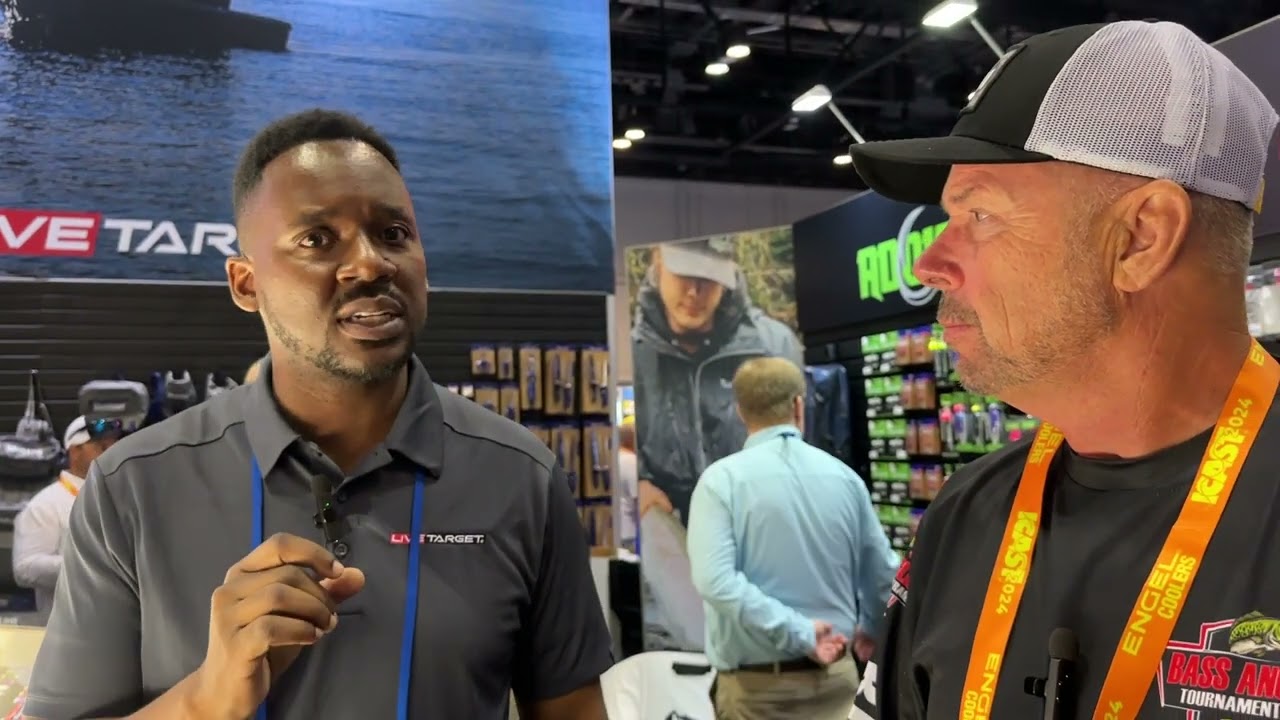 New Bass Fishing Lures at Live Target  with Isaac Payne