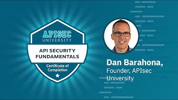 The API Security Fundamentals Course Overview