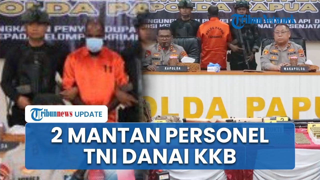 Senjata Api untuk KKB Papua Ditemukan di Bojonegoro, 2 Mantan Personel TNI Jadi Tersangka Mendanai
