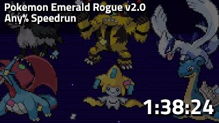 Pokemon Emerald Rogue v2.0 Any% Speedrun - 1:38:24 [PB]