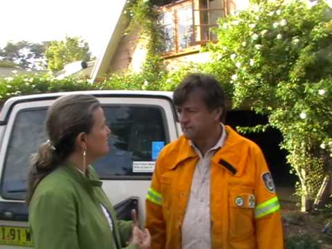 Phillip Toyne talks to Mara about the Rural Fire Bridage, volunteering and extreme weather