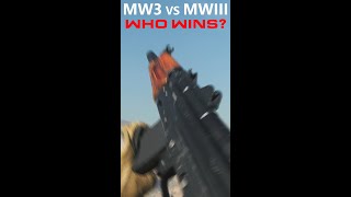 AKS-74U | MW3 vs MWIII #shorts
